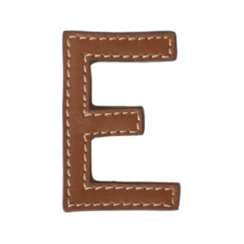 MIU MIU Leather, Metal Brooches Unisex Brown