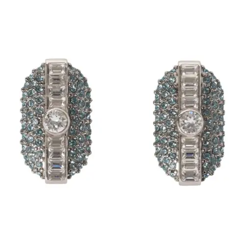 MIU MIU Metal Earrings Women's Silver
