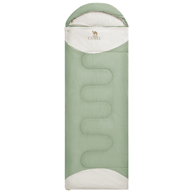 CAMEL Sleeping Bags Outdoor Camping Overnight Rest Down Cotton Single Double Person