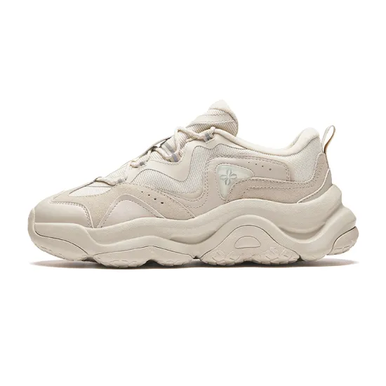 ANTA Casual Shoes Women's Low-Top Ivory White Limestone