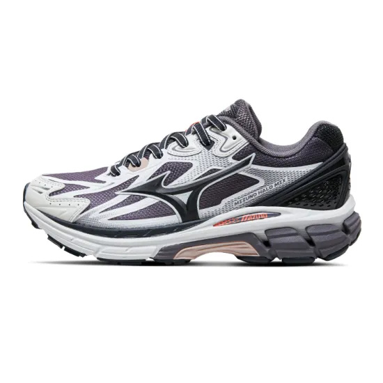 Mizuno Halo Mix Running Shoes Unisex Low-Top Cool Gray/Black/Rabbit Gray/White