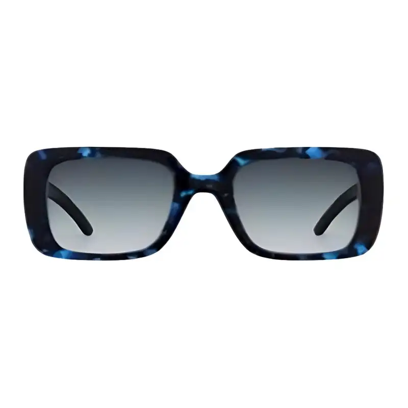 DIOR Rectangular Sunglasses Women's Tortoiseshell Blue