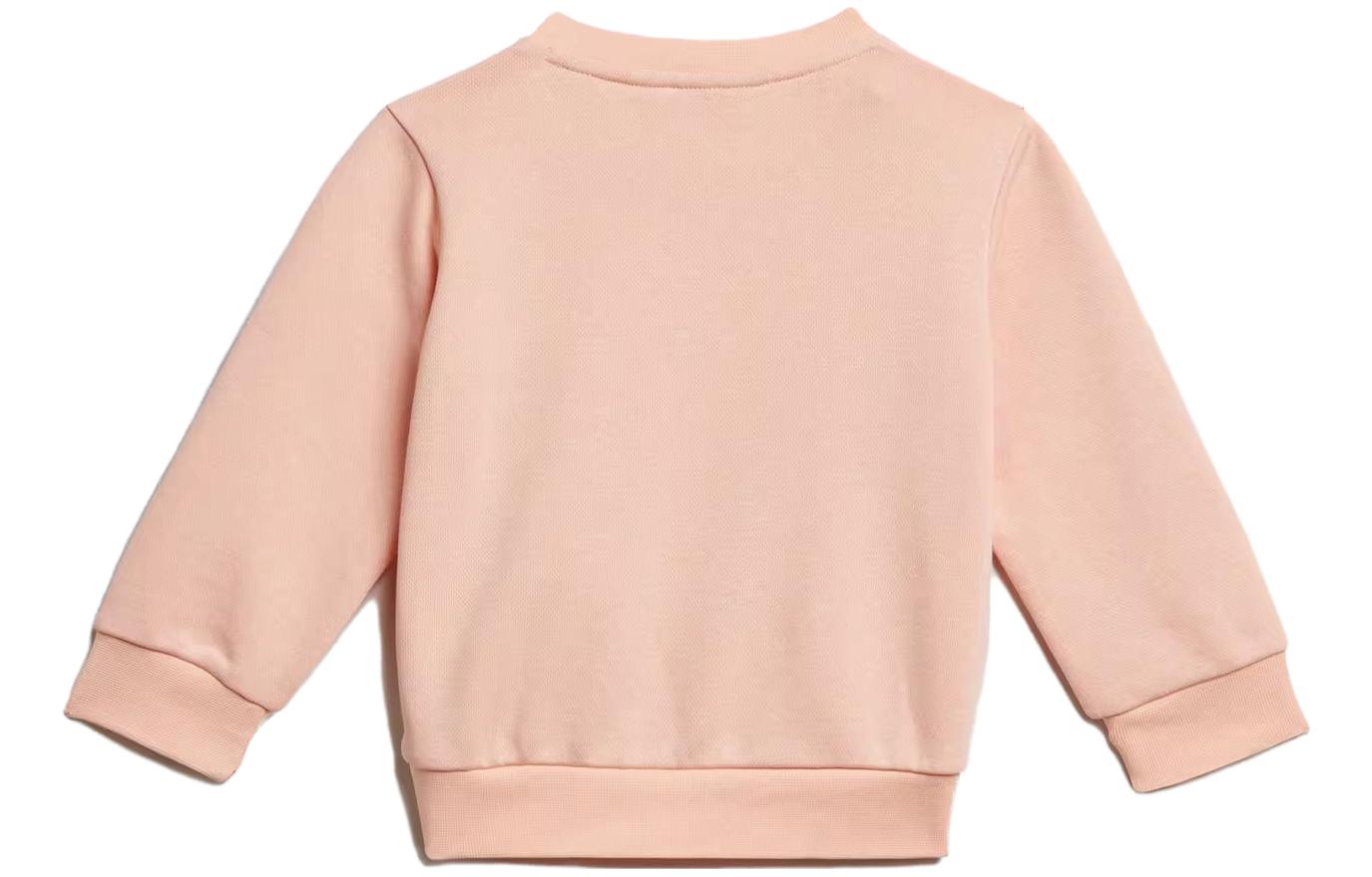 Детский свитшот adidas originals CREW SWEATSHIRT Logo (розовый) — фото 3