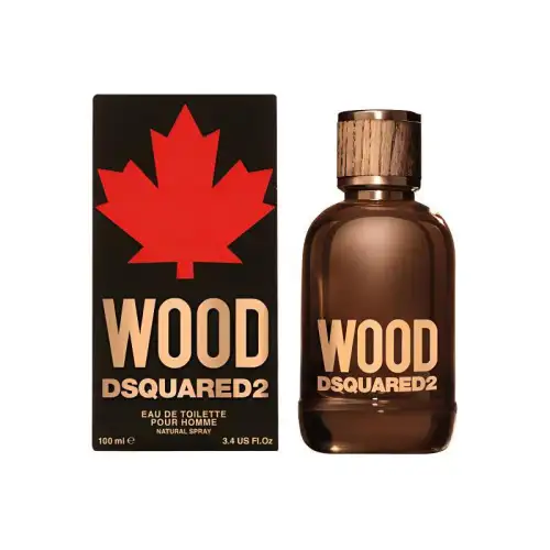 DSQUARED 2 Maple Leaf Wood Charm Men's