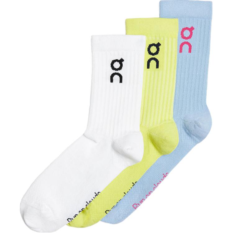 On Mid Calf Socks Unisex 3 Pack