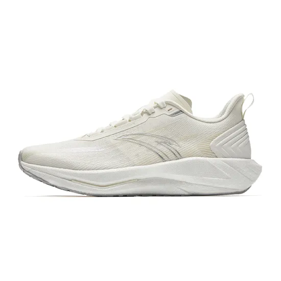 Anta Durable Breathable Lightweight Low-Top Running Shoes Men's Ivory White