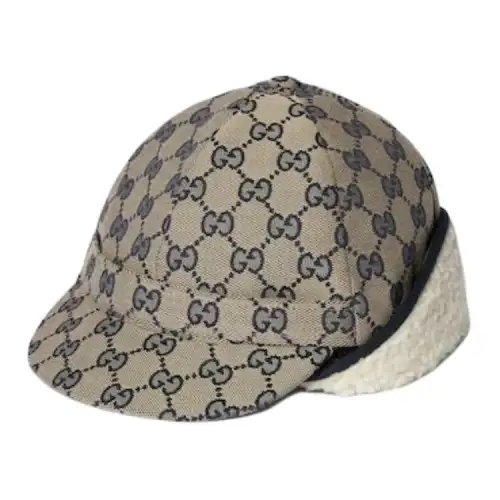 GUCCI Children's Gg Canvas Hat