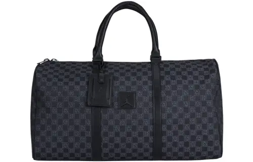 Jordan Polyester Luggage Bag, Travel Bag, Gym Bag Large Unisex Jet Black