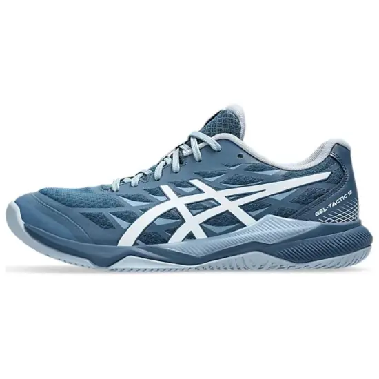 Asics Gel-Tactic 12 Breathable Low-Top Training Shoes Men's Vintage Blue