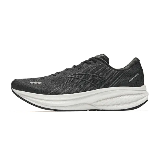 ANTA Running Shoes Men Low-Top Basic Black/Castle Gray