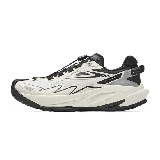 Anta Water-Resistant Low-Top Running Shoes Women's Ivory White