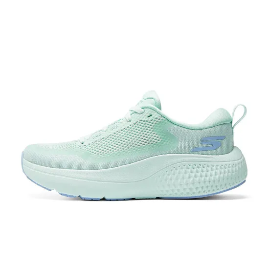 Skechers GO RUN Anti-Slip Wear-Resistant Low-Top Casual Running Shoes Women's Green Blue