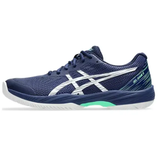 Asics Gel-Game 9 Tennis Shoes Men Low-Top Blue White