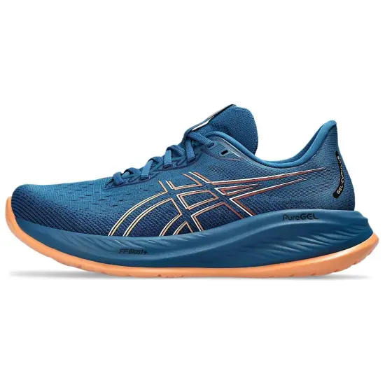 Asics Gel Cumulus 26 Cushioning, Slip Resistant, Abrasion Resistant, Breathable Low Top Running Shoes Men's Dark Blue