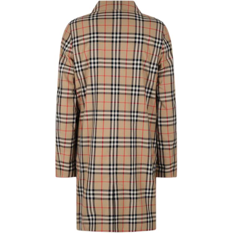 Пальто Burberry Double-breasted (бежевое) — фото 3
