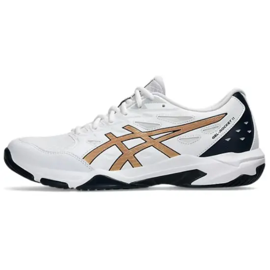 Asics Gel-Rocket 11 'White Pure Gold Navy'