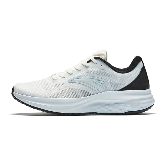 ANTA LingFeng Running Shoes Men Low-Top Ivory White/FANTAsy Blue/Black
