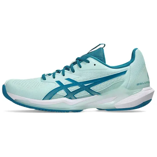 Asics Solution Speed FF 3 Tennis Shoes Women's Low-Top Green Blue