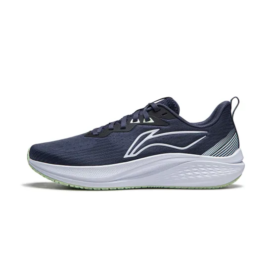 LINING Red Hare 7 Running Shoes Men Low-Top Mountain Blue/Standard White