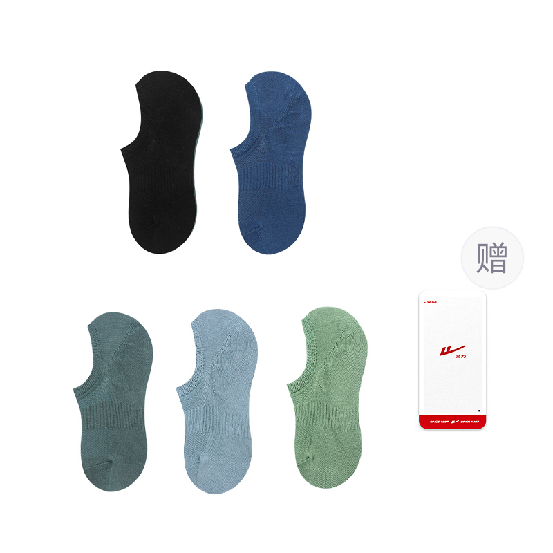 Warrior No Show Socks Men’s 5 Pack