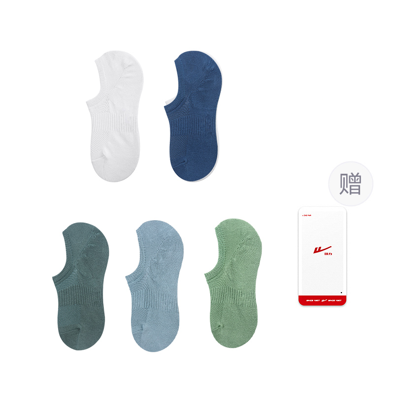 Warrior No Show Socks Men’s 5 Pack