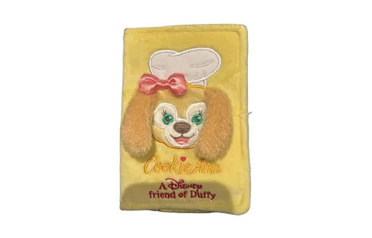 Disney Polyester Protective Cover Passport Holder Regular Women's Yellow