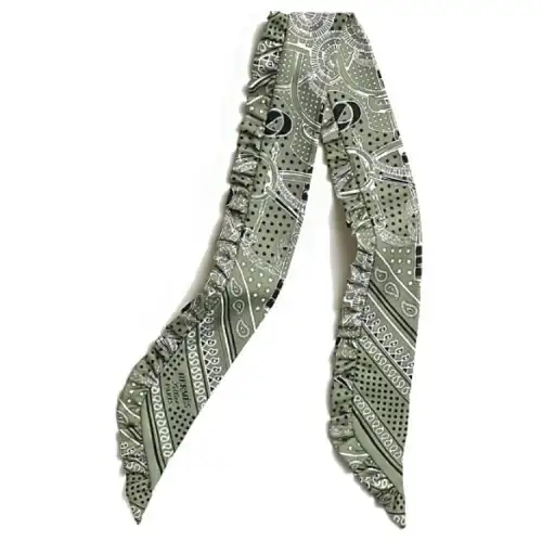 HERMES Silk Scarves Women's Green