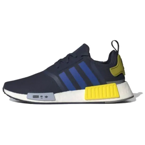 Adidas Originals Nmd R1 Night Indigo Royal Blue Yellow