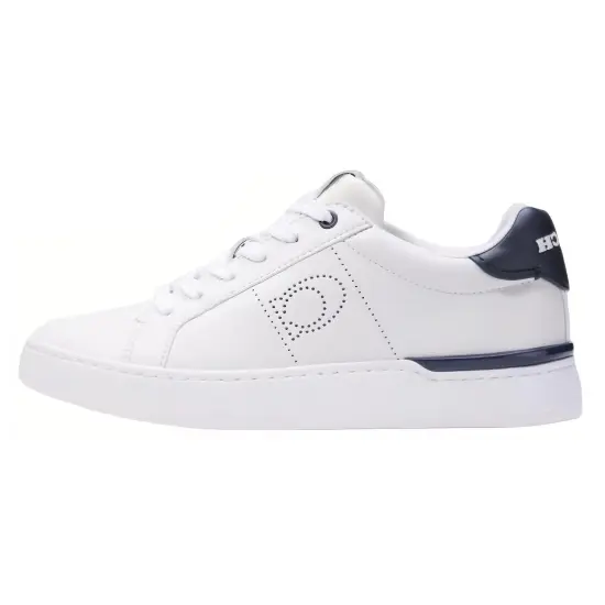 COACH Low Top Skateboard Shoes Women's White