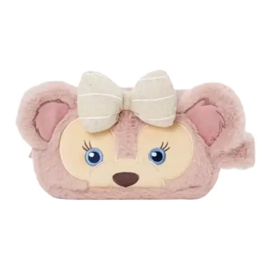 Disney Polyester Makeup Bag Clutch Regular Women's Pink