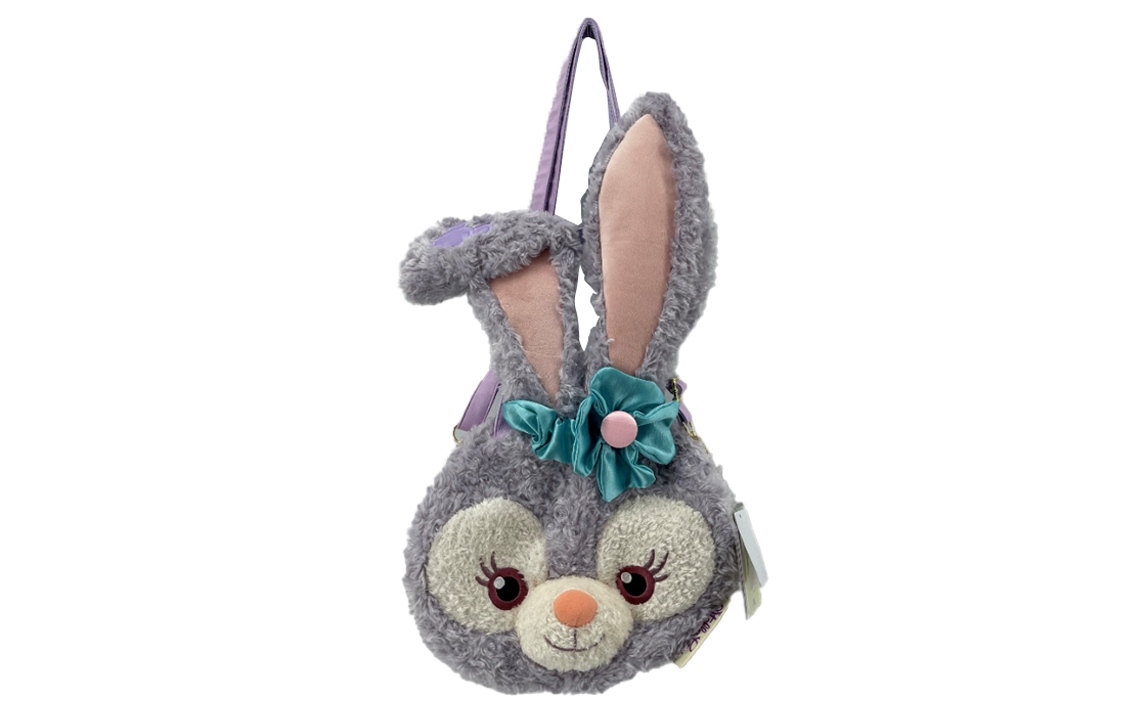 Disney StellaLou Plush Handbag, Shoulder Bag, Crossbody Bag Regular Women's Purple