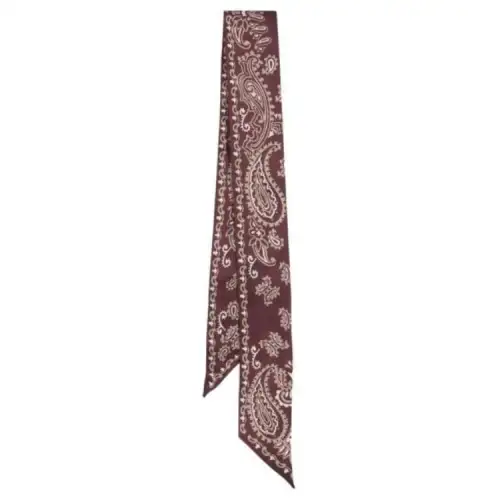 Golden Goose Deluxe Brand Paisley Printed Rectangle Shape Scarf