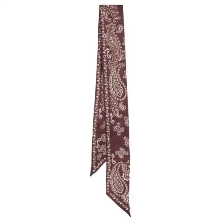 Golden Goose Deluxe Brand Paisley Printed Rectangle Shape Scarf
