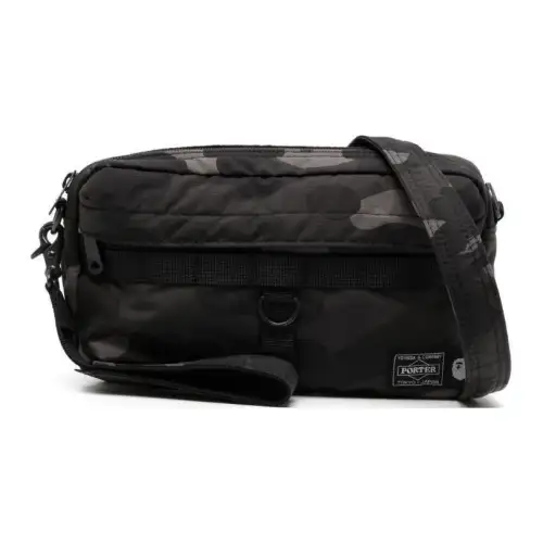 A BATHING APE X Porter Camouflage print Shoulder Bag