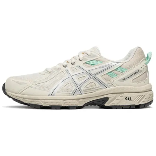 Asics Gel-Venture 6 Running Shoes Women's Low-Top White Silver