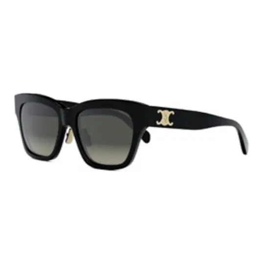 CELINE Square Sunglasses Women's Black