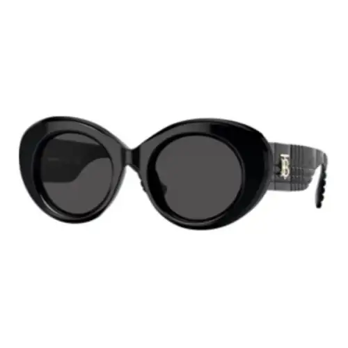 Burberry Round Sunglasses Women's Black