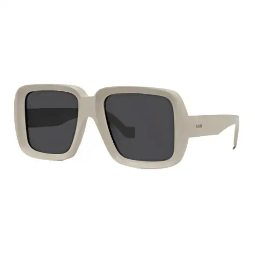 LOEWE Square Sunglasses Women's White/Gray