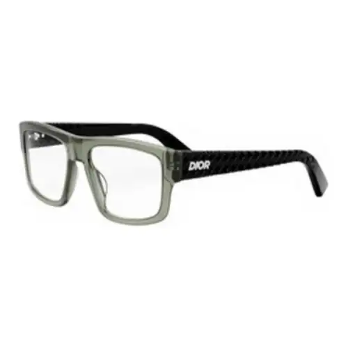 DIOR Irregular Shape Eyeglass Frames Men's Gray