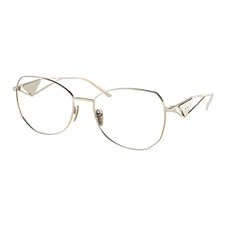 PRADA Logo-plaque Oversized-frame Glasses