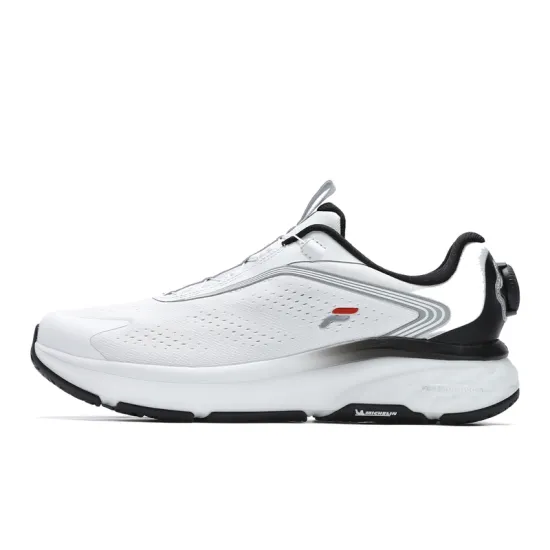FILA BOA NUVOLE 2 Running Shoes Men Low-Top White Black Gray