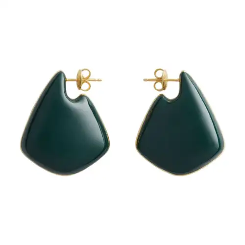 Bottega Veneta Small Fin Earrings
