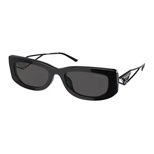 Prada triangle-plaque square-frame sunglasses