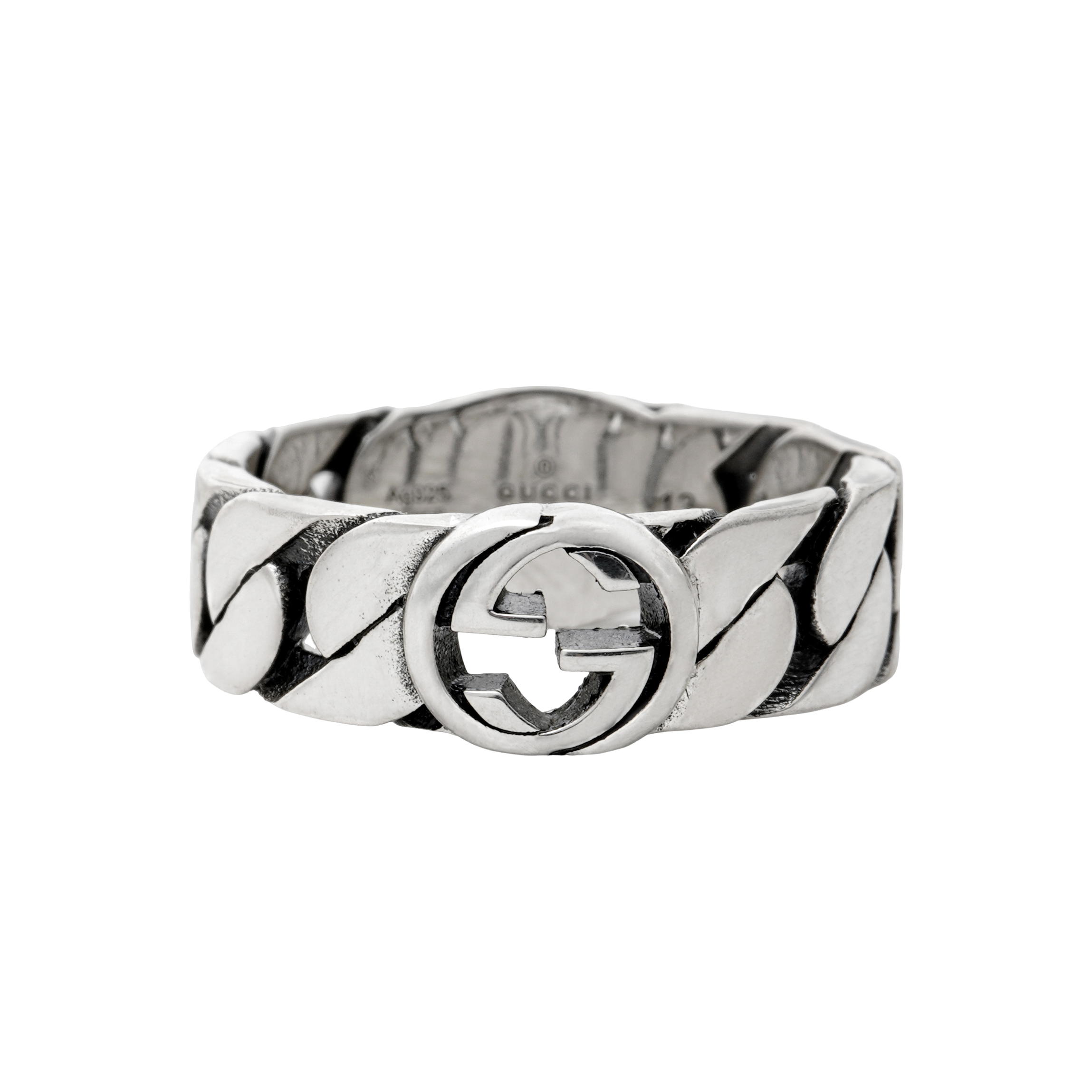 Кольцо Gucci (серебряное)