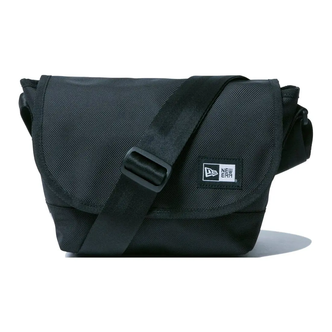 New Era Polyester Crossbody Bag, Shoulder Bag Small Unisex Black