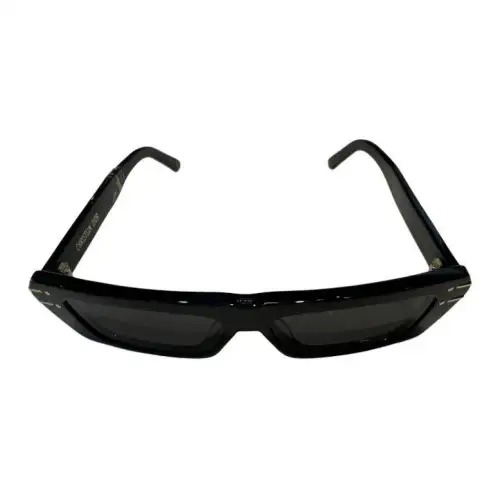 DIOR Irregular Shape Sunglasses Women's Black