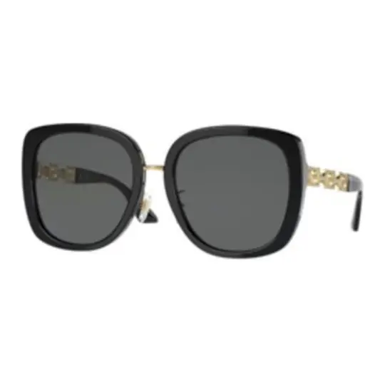 VERSACE Square Sunglasses Women's Black