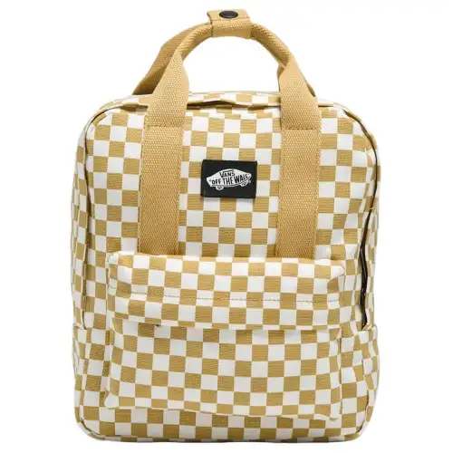 Vans Cotton Backpack Mini Unisex Yellow & White