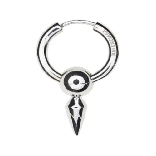 Balenciaga Earrings Women's Silver