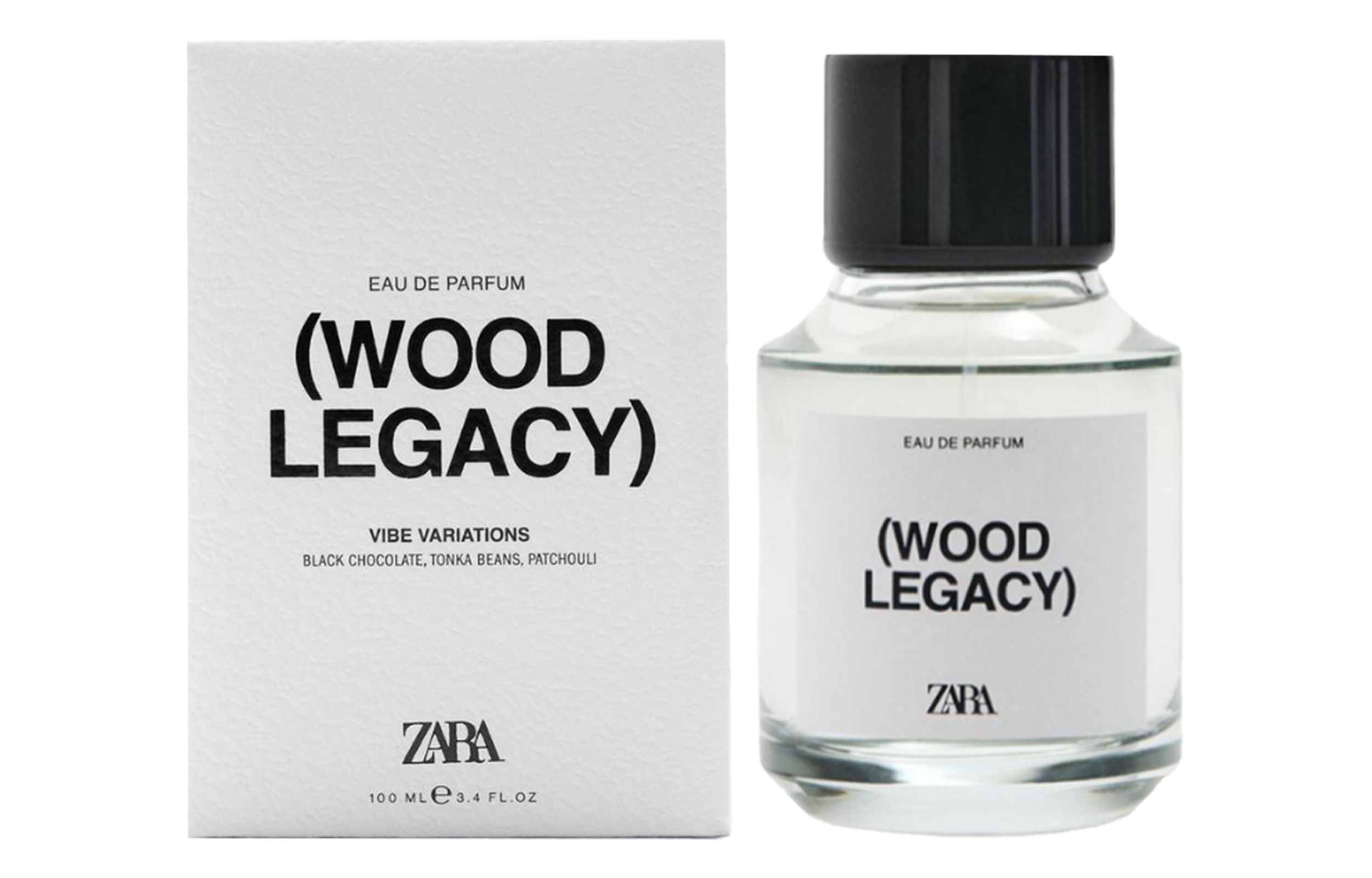 ZARA WOOD LEGACY perfume wood-toned perfume EDP 100ml